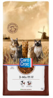 Carocroc 3-Mix kattenvoer 2 x 12,5 kg