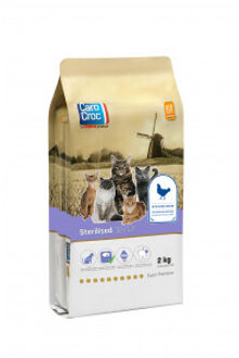 Carocroc 32/12 Sterilised met kip kattenvoer 2 x 2 kg