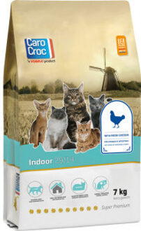 Carocroc Indoor - Kip - Kattenvoer - 2 kg