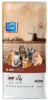 Carocroc Kat 3-Mix - Kattenvoer - 2 kg