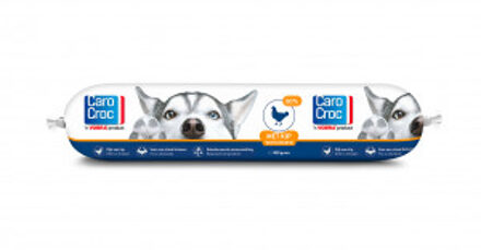 Carocroc worst kip hondenvoer (400 g) 2 stuks