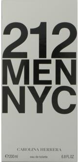 Carolina Herrera 212 Men (Exclusive large package) - Eau De Toilette - 200mlML