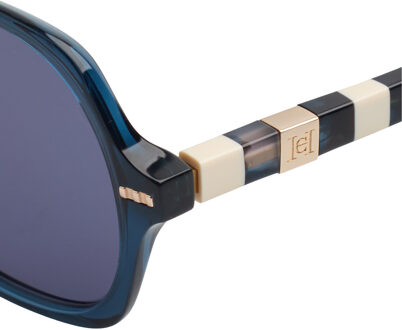 Carolina Herrera Acetat-Schmetterlings-Sonnenbrille HER0106S für Frauen - maat Blauw