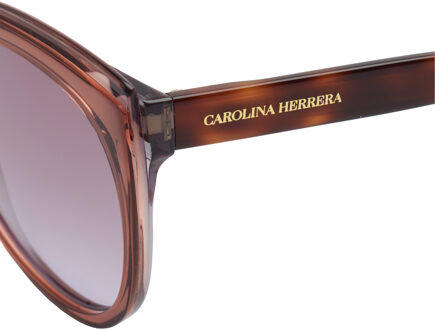 Carolina Herrera Acetat-Schmetterlings-Sonnenbrille HER0175S  für Frauen Bruin