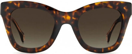 Carolina Herrera CH-0015-S-086 CH 0015 S 50 086 Zonnebril Bruin