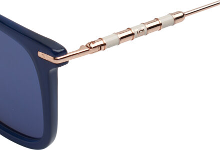 Carolina Herrera Eckige Acetat-Sonnenbrille HER0100GS für Frauen Blauw - One Size
