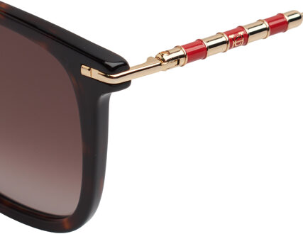 Carolina Herrera Eckige Acetat-Sonnenbrille HER0100GS für Frauen Bruin - One Size
