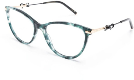 Carolina Herrera Groene Optische Bril voor Dagelijks Gebruik Carolina Herrera , Green , Dames - 55 MM