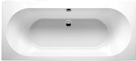 Carolina kunststof bad rechthoekig 180x80cm zonder poten wit bb54005