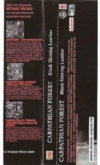 Carpathian Forest - Black Shining Leather