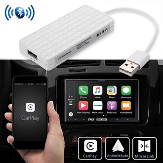 Carplay Draadloze Smart Link Apple Carplay Dongle Voor Iphone Mini Usb Kabel Voor Android Auto Gps Navigatie Speler