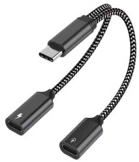 CarPoint 2 In 1 Adapter Usb-c > 2x Usb-c Splitter