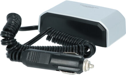 Carpoint 2-weg Stekkerdoos 2x12V 1xUSB 2.4A 0523435