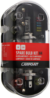 CarPoint 30-Delige Reservelampenset H4