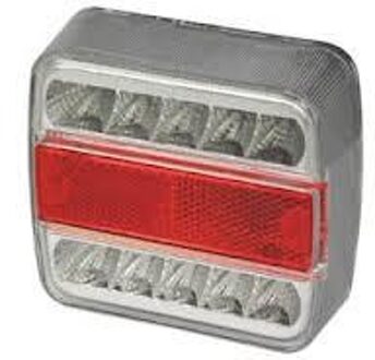 CarPoint Achterlicht Met 5 Functies 12 Volt Led 108 X 98 Mm