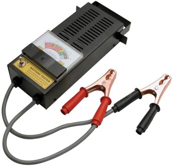 CarPoint Auto Accutester Metaal - Geschikt Voor 6 en 12 Volt Accu's