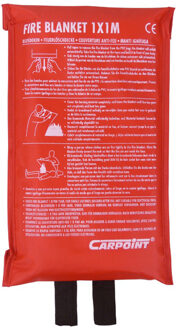 CarPoint blusdeken 1 x 1 meter