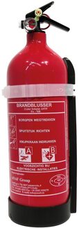 CarPoint brandblusser AB met manometer schuim 2 L rood 25 cm