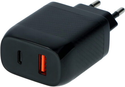 Carpoint Duo Thuis Snellader 20W USB-C + 18W USB 3.0 0517078