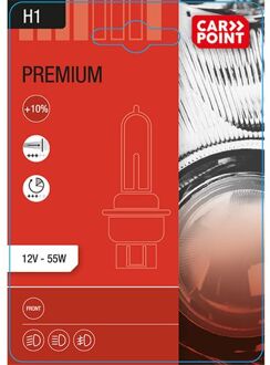 CarPoint Halogeen Autolamp Premium H1 55w