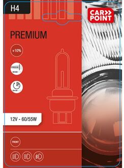 CarPoint Halogeen Autolamp Premium H4 60/55w