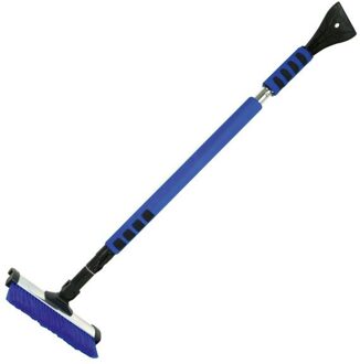 CarPoint ijskrabber met borstel blauw 100-145 cm
