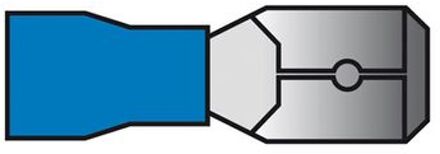 CarPoint Kabelverbinders 740 blauw blister 10-stuks