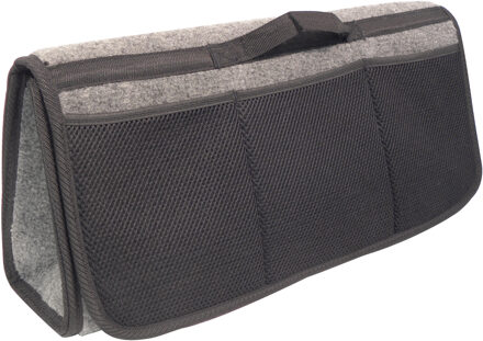 CarPoint Kofferbaktas 5 Liter Polyester Zwart/grijs