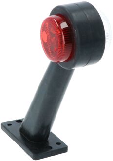 CarPoint LED Breedtelicht Links 60° Rood/Wit 200mm