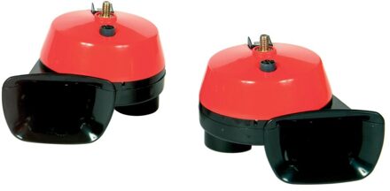 CarPoint luchthoorn 2-tonig 12V aansluiting 112 dB