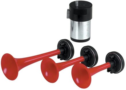 CarPoint luchthoorn 3-tonig 12V 117 dB