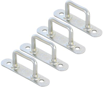 CarPoint Opschoefhaak Metaal 36mm - 4 Stuks