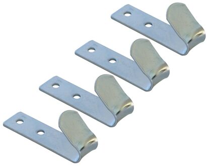 CarPoint Opschoefhaak Metaal 72mm - 4 Stuks