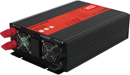 Carpoint Pure Sinus Omvormer 12V>230V 1500W 0510365
