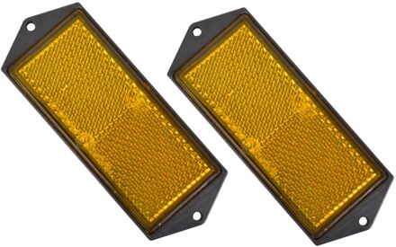 CarPoint Reflector Oranje 104x40mm 2 Stuks