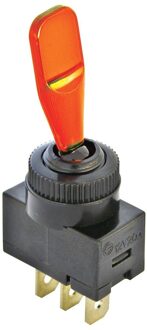 CarPoint schakelaar 12V oranje/zwart