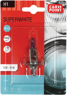 CarPoint Superwhite H1, 12V55W 0760013