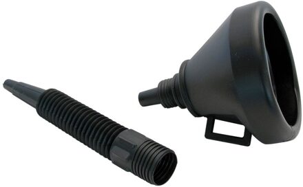 CarPoint Trechter Flexibel 38 Cm Kunststof Zwart