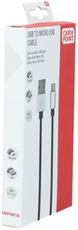 CarPoint Usb-a>micro Usb Kabel 2 Meter