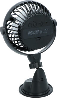 Carpoint Ventilator USB Oplaadbaar Zuignapbevestiging Ø12cm 5V 0570014