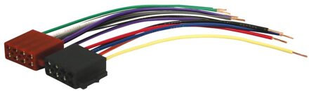 CarPoint Verloopkabel Audioradio Ral Male Iso Power&speaker