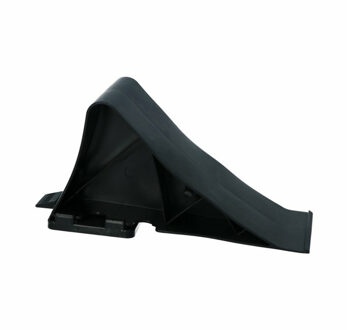 CarPoint Wielkeg - 1x - zwart - kunststof - 10 x 11 cm - voor aanhangers/caravans