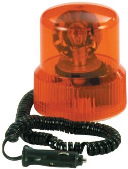 CarPoint Zwaailamp 12v -21w Oranje met magnetische voet