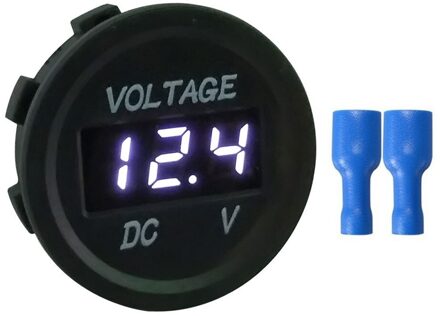 CARPRIE Instrument Tool DC 12V 24V LED Voltage Display Digitale Voltmeter Waterdichte Motorfiets Auto 9625