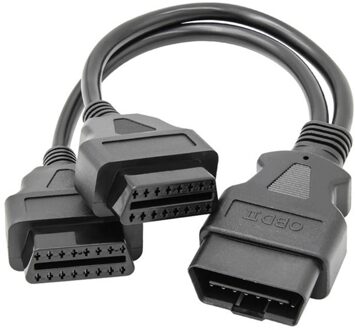CARPRIE Instrument Tool ELM327 Verlengkabel Adapter OBD2 16pin 2 In 1 Mannelijke Vrouwelijke Omgezet Kabel 9624