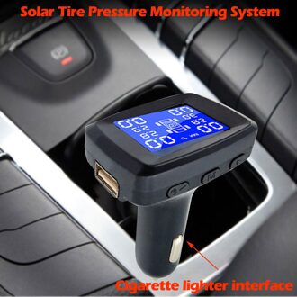 CARPRIE Instrument Tool Solar Draadloze TPMS Auto Band Band Pressure Monitoring System Externe Sensor diy 9625