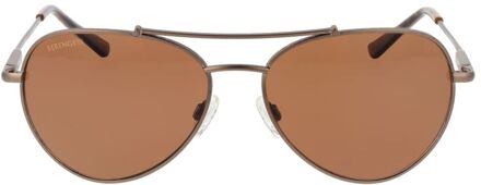 Carrara Zonnebril Gepolariseerd Bruin - One Size