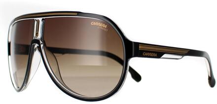 Carrera 1057/S 2M2 HA zwart goud bruin gradiënt zonnebril