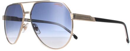 Carrera 1067/S J5G 08 goud donkerblauw gradiënt zonnebril