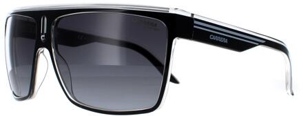 Carrera 22 80S/9O zwart wit grijs gradiënt zonnebril - maat